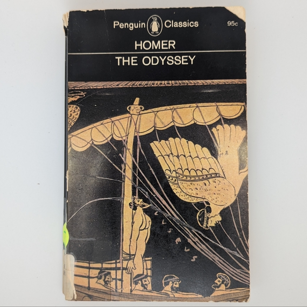 'The Odyssey' by Homer Paperback Book